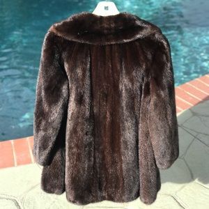 Full Length Mink Coat - Size SM-P